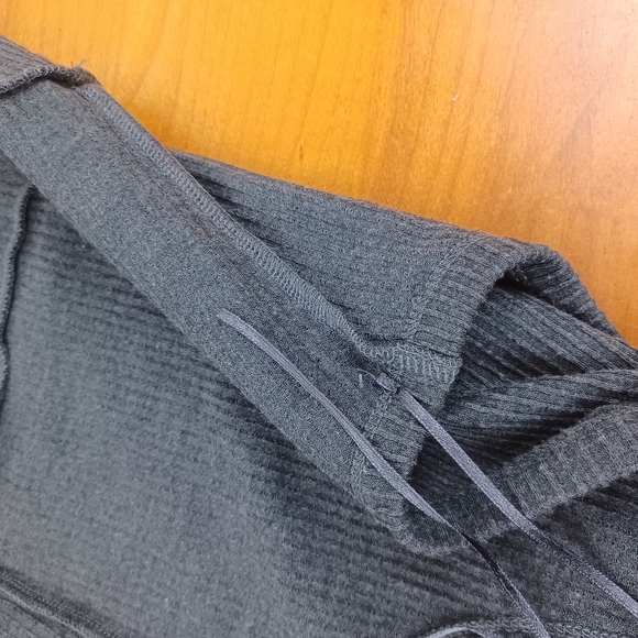 BP Sleeveless Rib Minidress Size XS Color Charcoal Grey Preppy - Picture 11 of 13